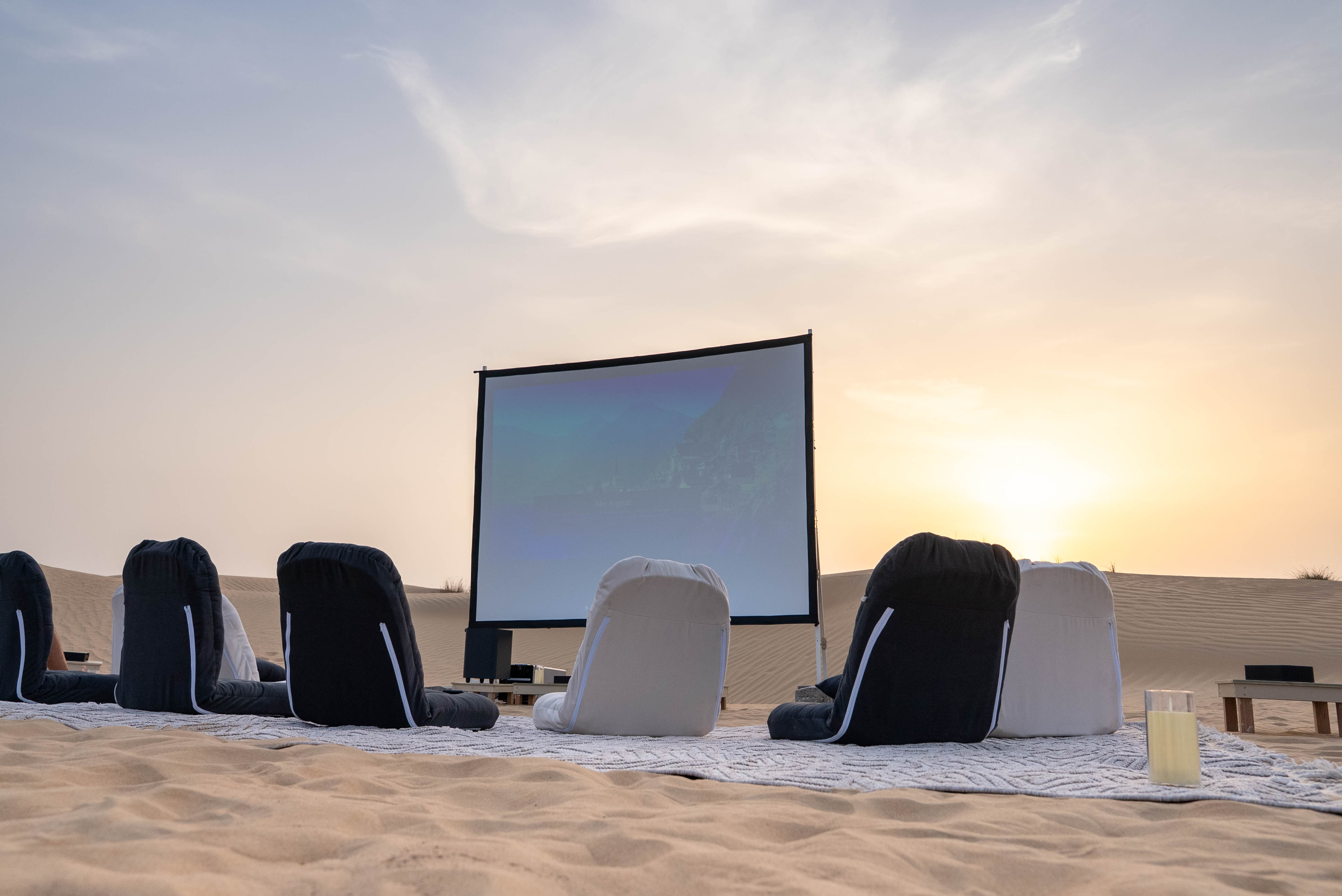 Dunes at golden hour
