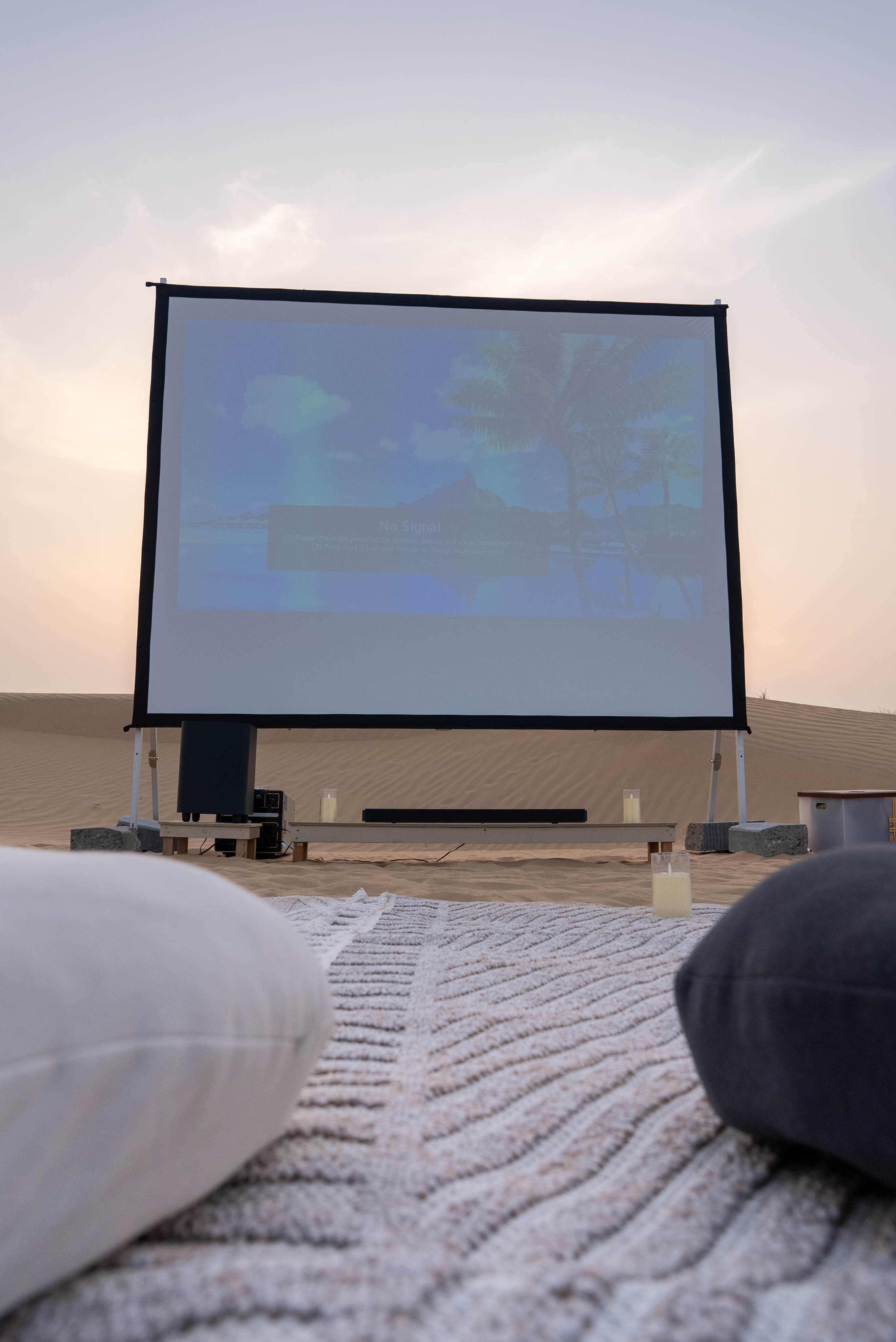 Dunes at golden hour